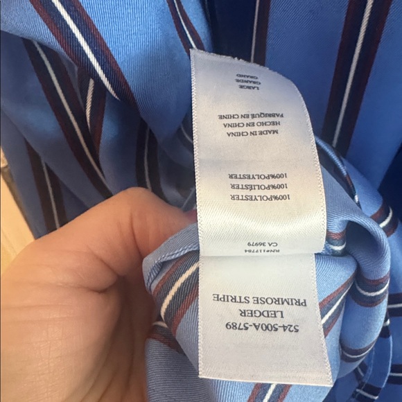 RAILS Dorian Striped Primrose Button Down Shirt Size Large - Picture 8 of 9